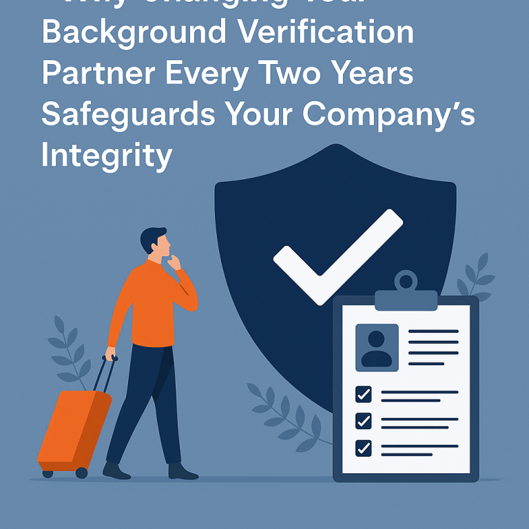 Maintain Integrity: Rotate Your Background Verification Partner Regularly